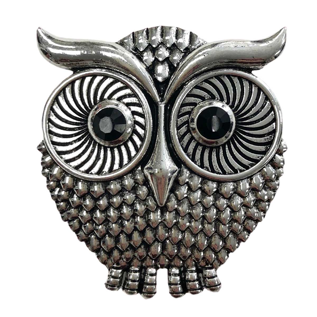 006 Wise Owl Magnetic Brooch