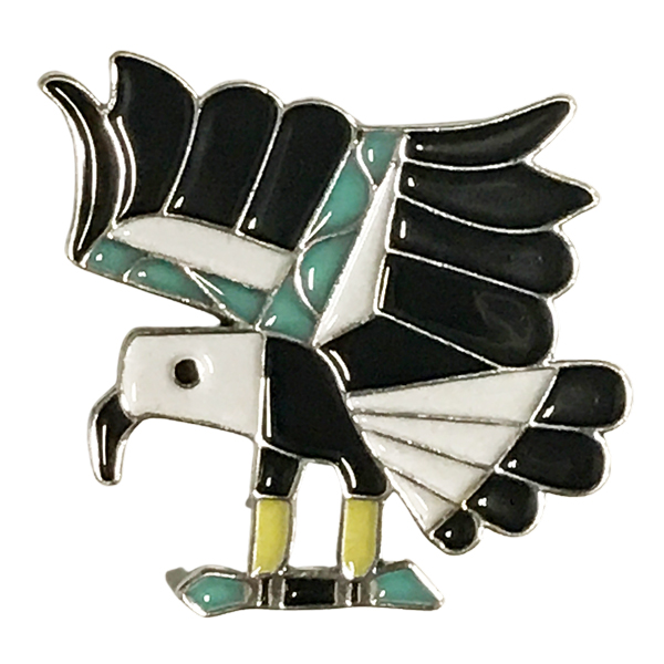 AD-010 - Southwest Eagle <br>
Artful Design Magnetic Brooch