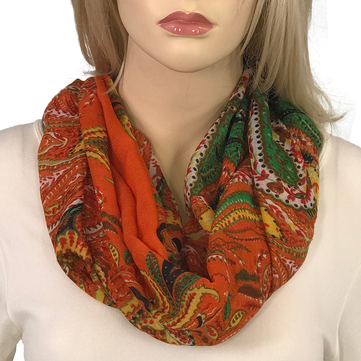 3278 - Magnetic Clasp Scarves (Gypsy Prints)