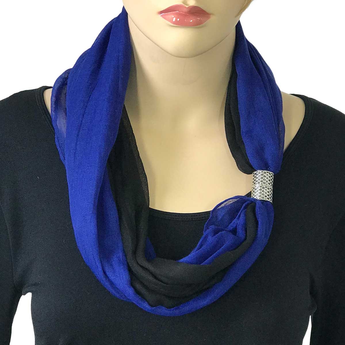 3296 Magnetic Clasp Scarves (Two Layer)
