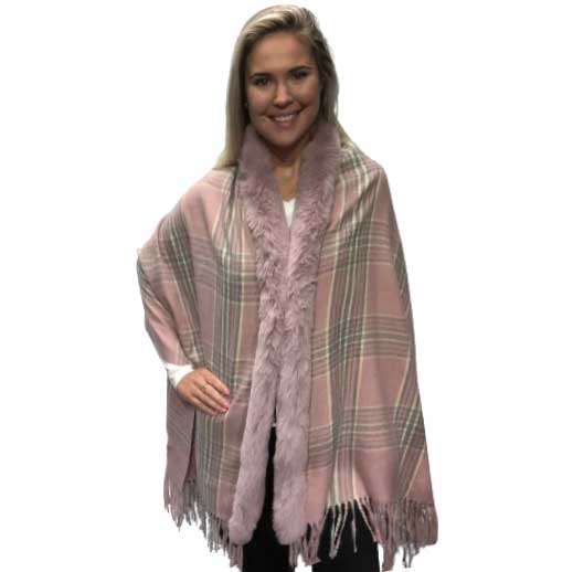 LC1R Plaid with Dusty Pink Fur #26