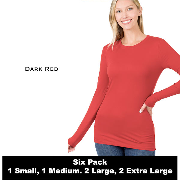 2053 - Dark Red - Six Pack