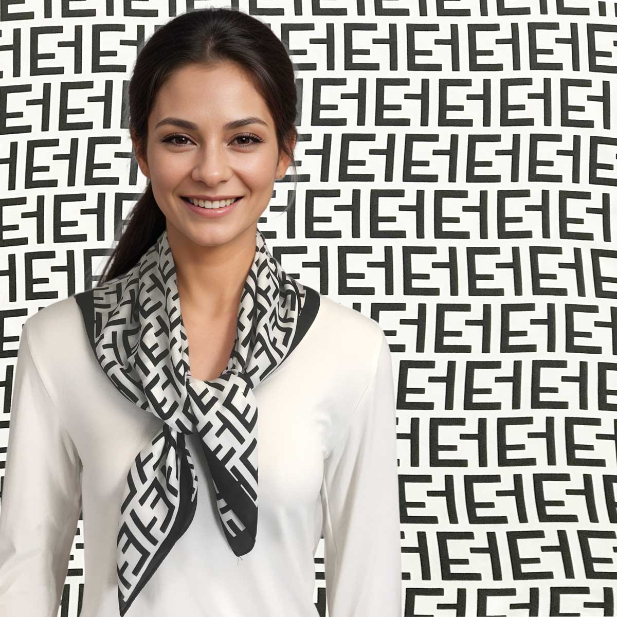 3413 -  Light Satin Neckerchief Squares