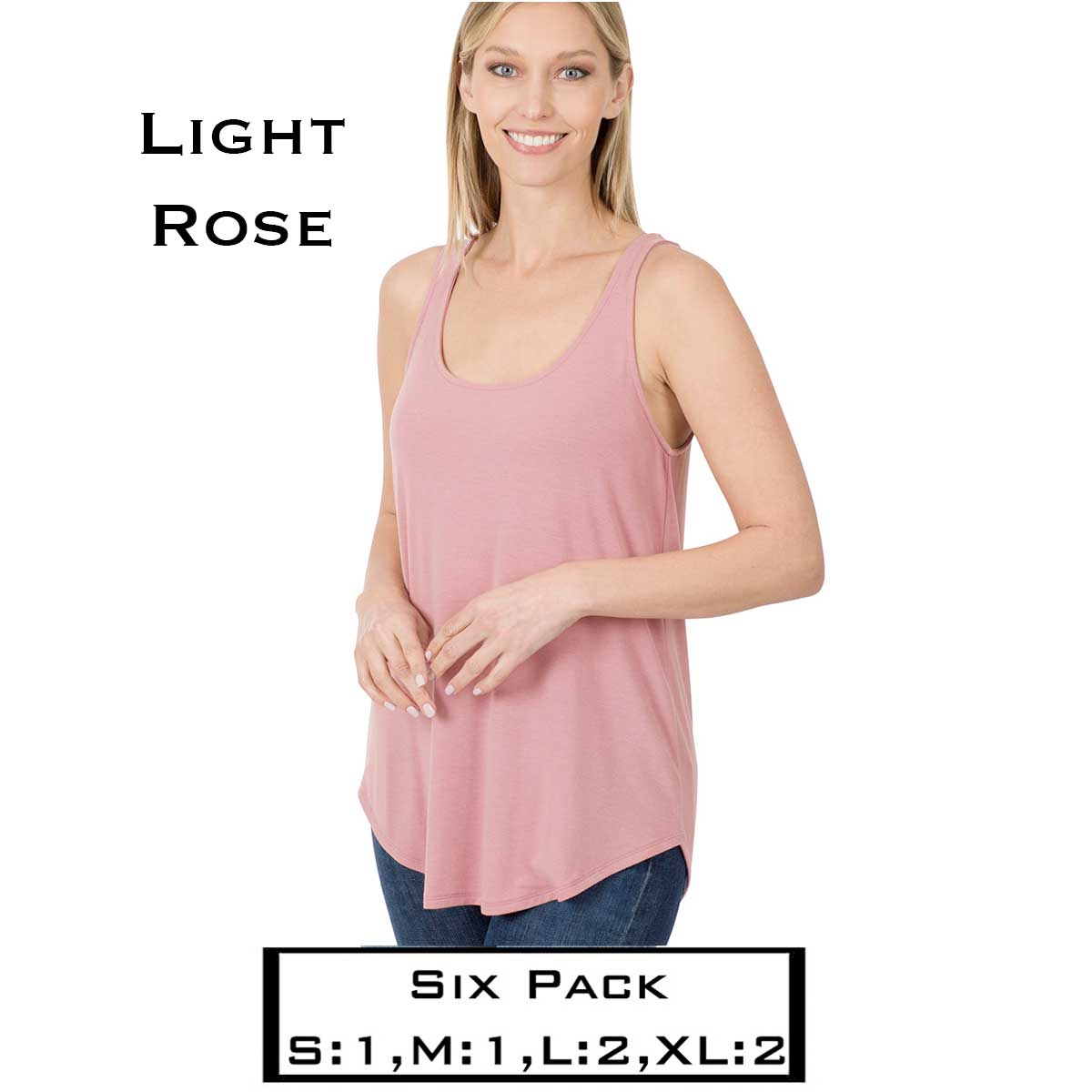 2100 - Light Rose<br>
(SIX PACK) 