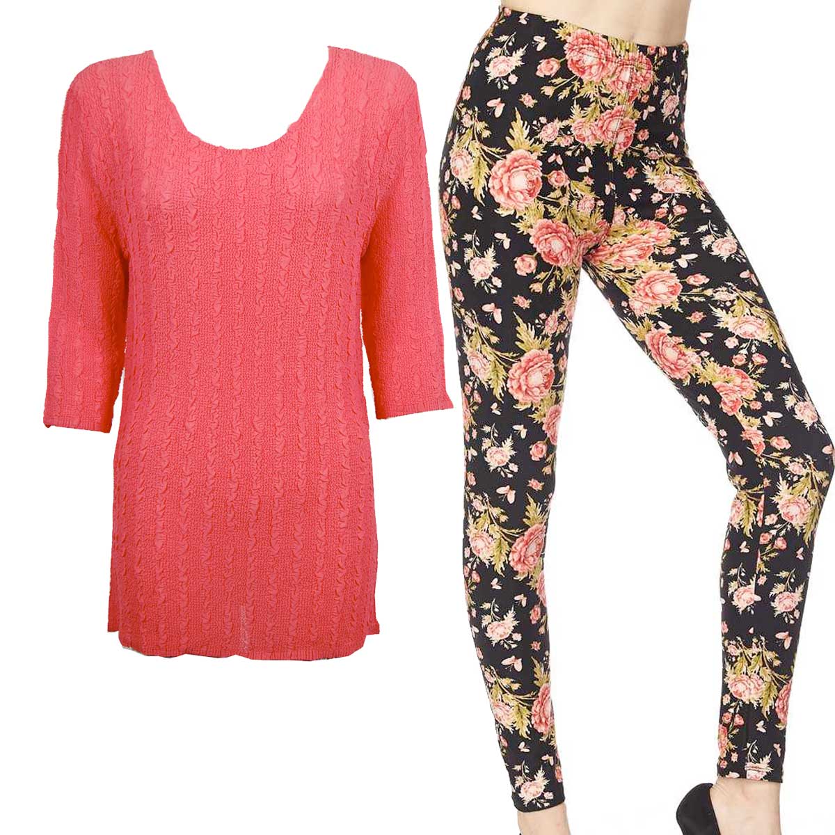 3460 Sets-Georgette Tunic with Leggings (GCST)