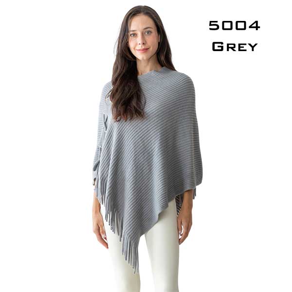 5004 - Grey<br>
Poncho 