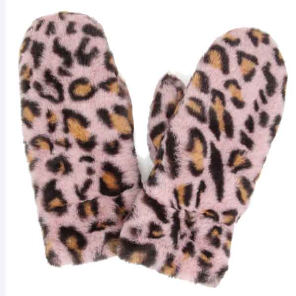 260 - Pink Leopard Print Fur