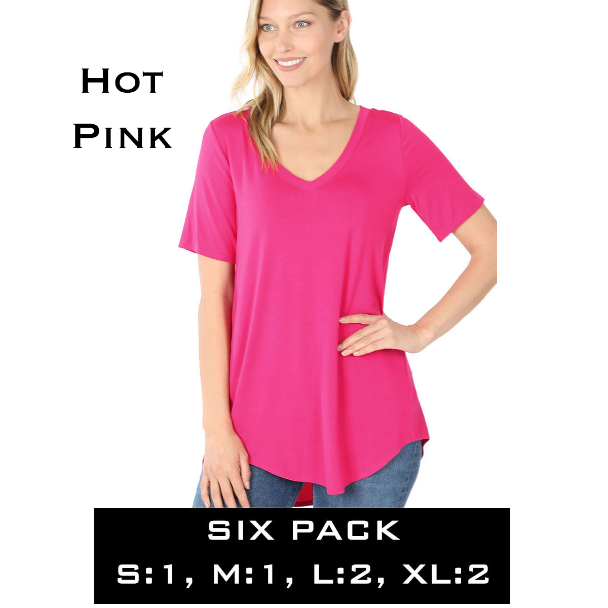 5541 - Hot Pink - Six Pack