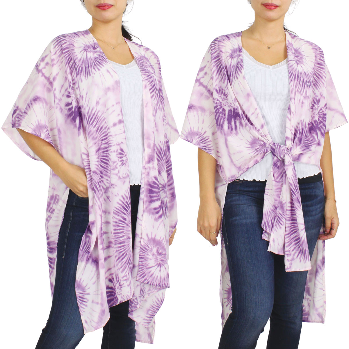 Tie Dyed Kimonos 