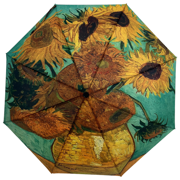 #04 - Sunflowers<br>
Compact Umbrella