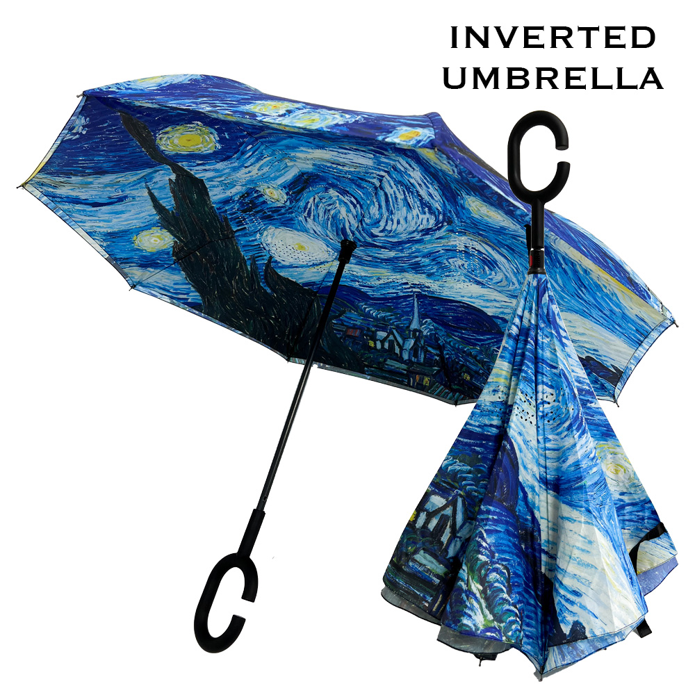 #01 - Starry Night<br>
Inverted Umbrella 