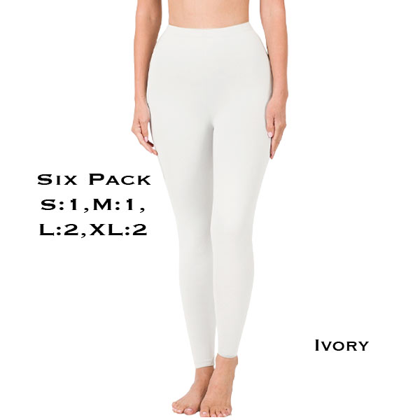 3238 Ivory - Six Pack<br>
(S:1,M:1,L:2,XL:2)