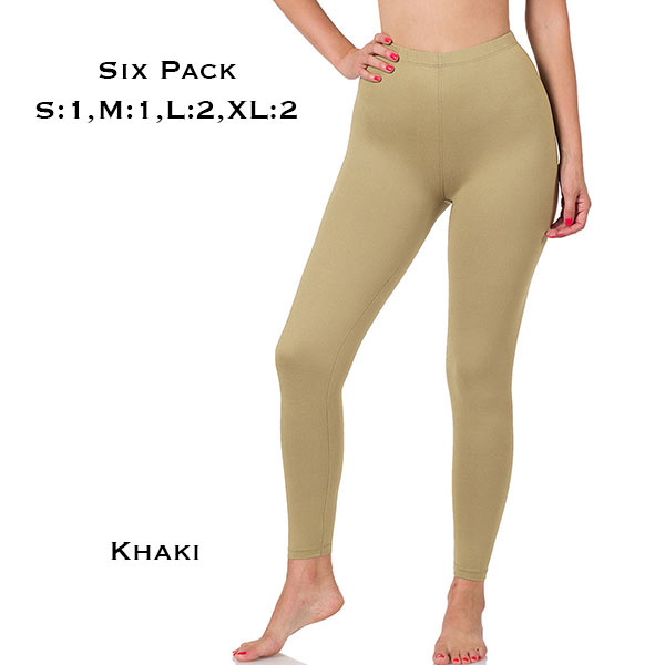 3238 Khaki - Six Pack<br>
(S:1,M:1,L:2,XL:2)