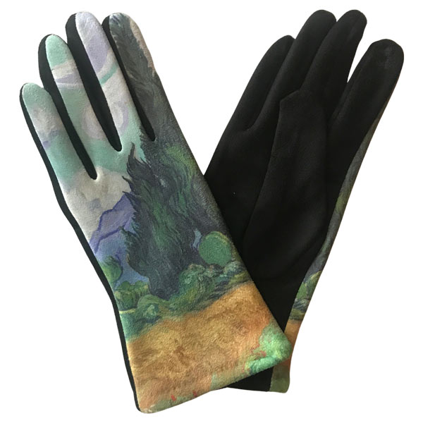 3709 - Art Design Touch Screen Gloves