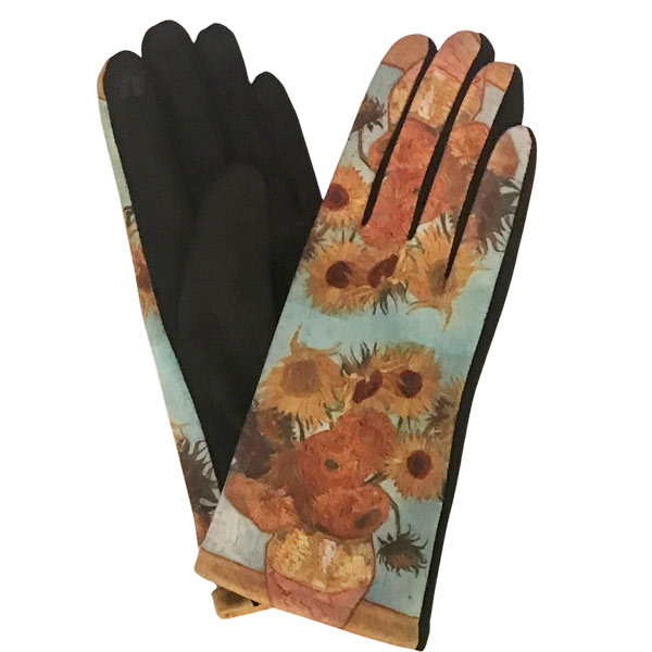 3709 - Art Design Touch Screen Gloves