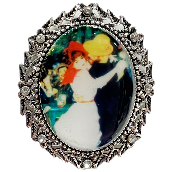 3790 - Fine Art Magnetic Brooches