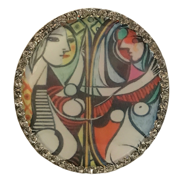 3790 - Fine Art Magnetic Brooches