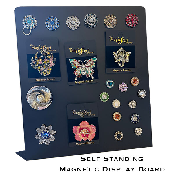 3790 - Fine Art Design Magnetic Brooches - Magnetic Display Board