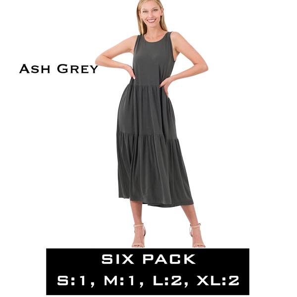Ash Grey<br>43050 Dress<br>SIX PACK