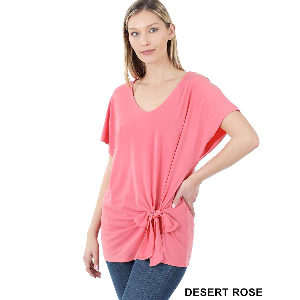 3168 -  ITY Tie Front Top