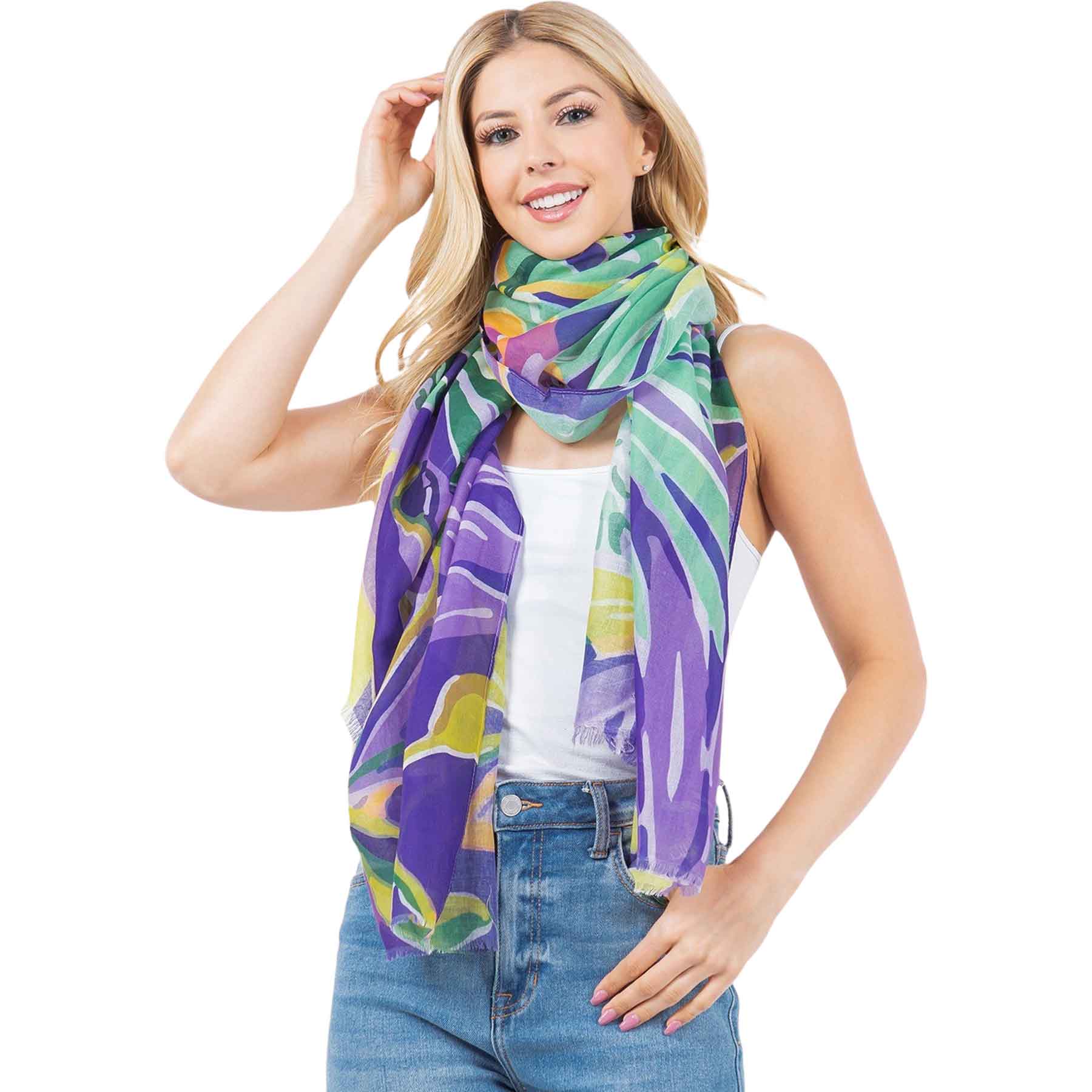 4281-01
Abstract Pattern Scarf