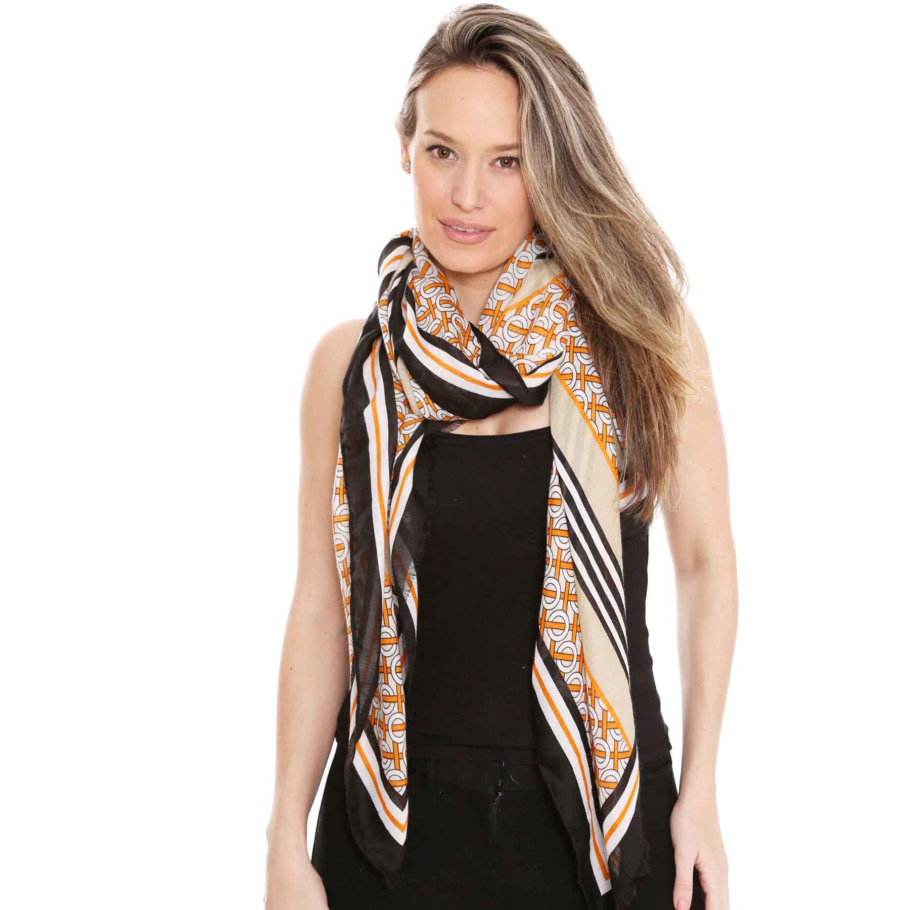 3861 - Assorted Cotton Feel Summer Scarves