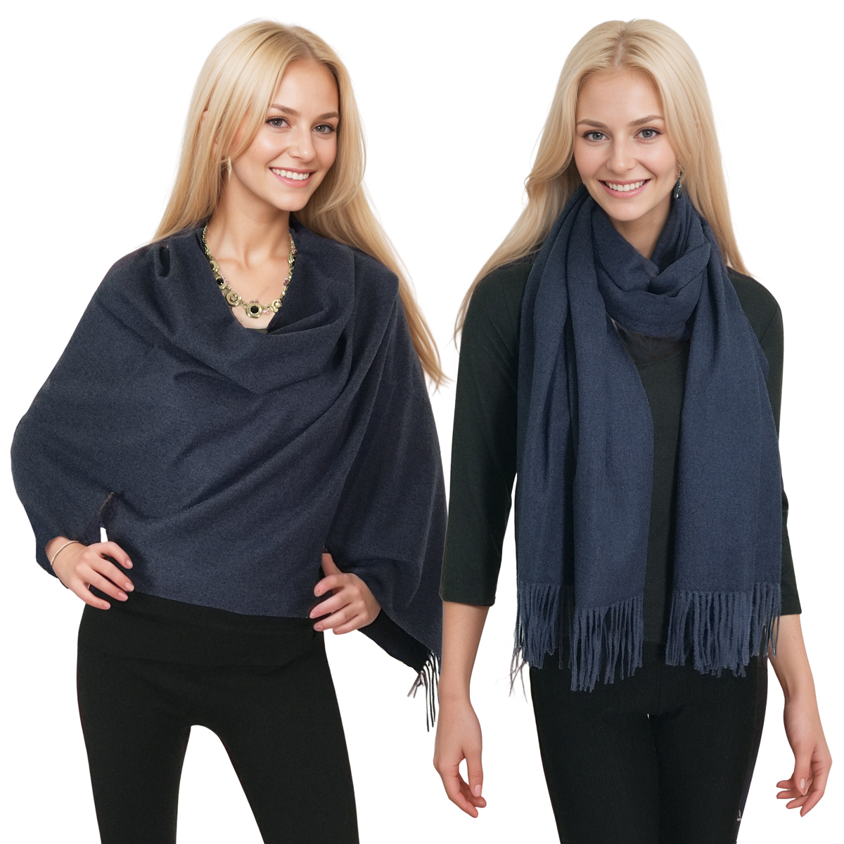 2402 - Solid Color Scarves