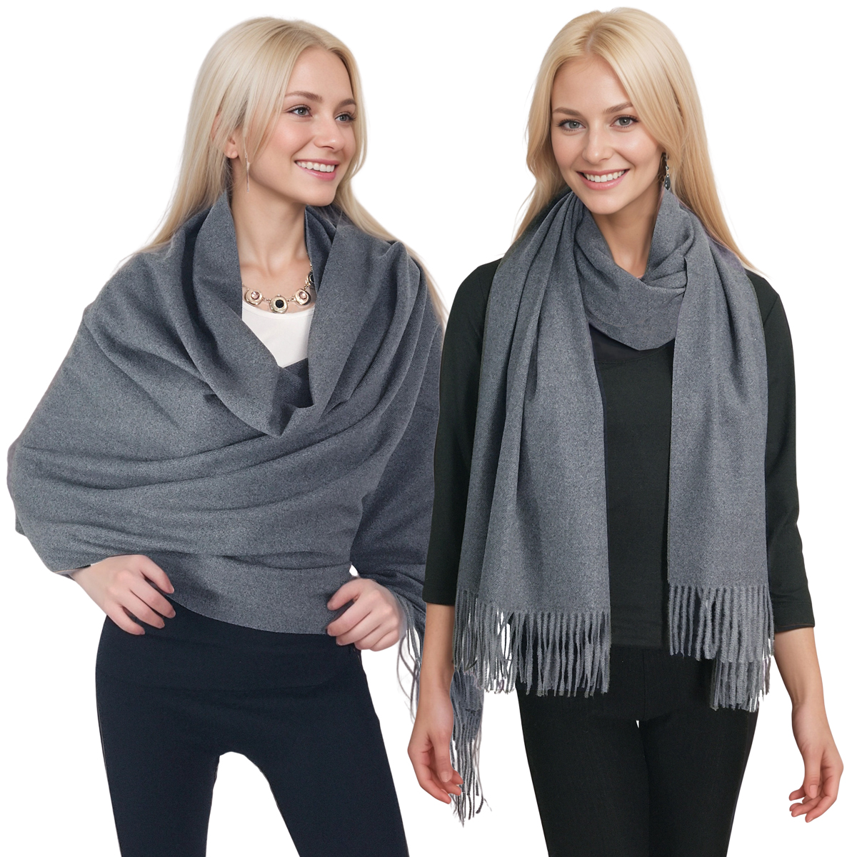 2402 - Solid Color Scarves