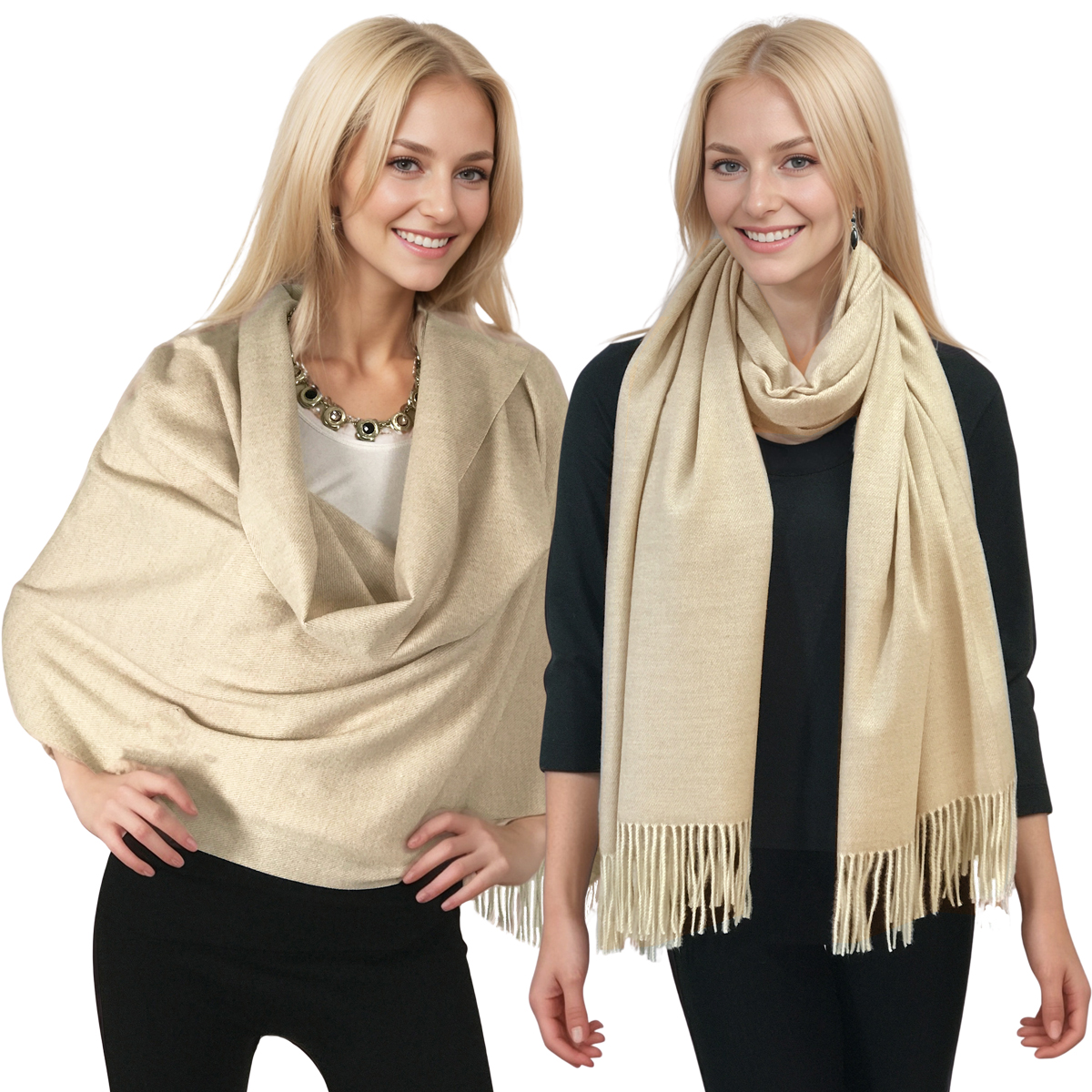 2402 - Solid Color Scarves