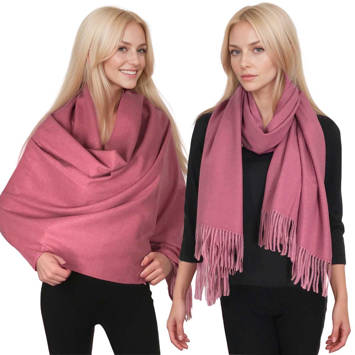 2402 - Solid Color Scarves