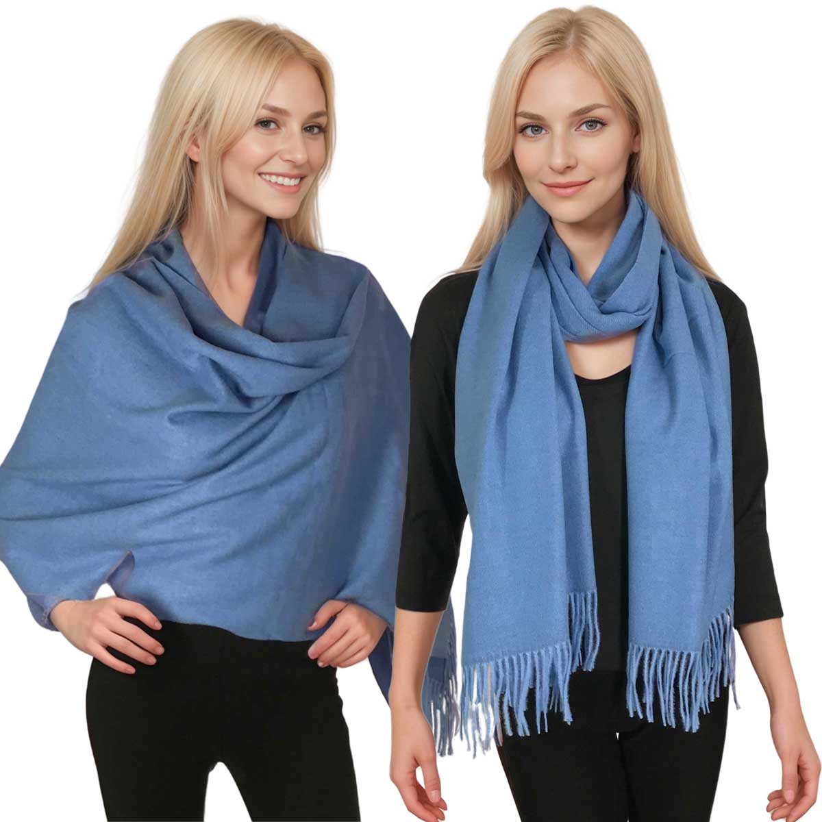 2402 - Solid Color Scarves