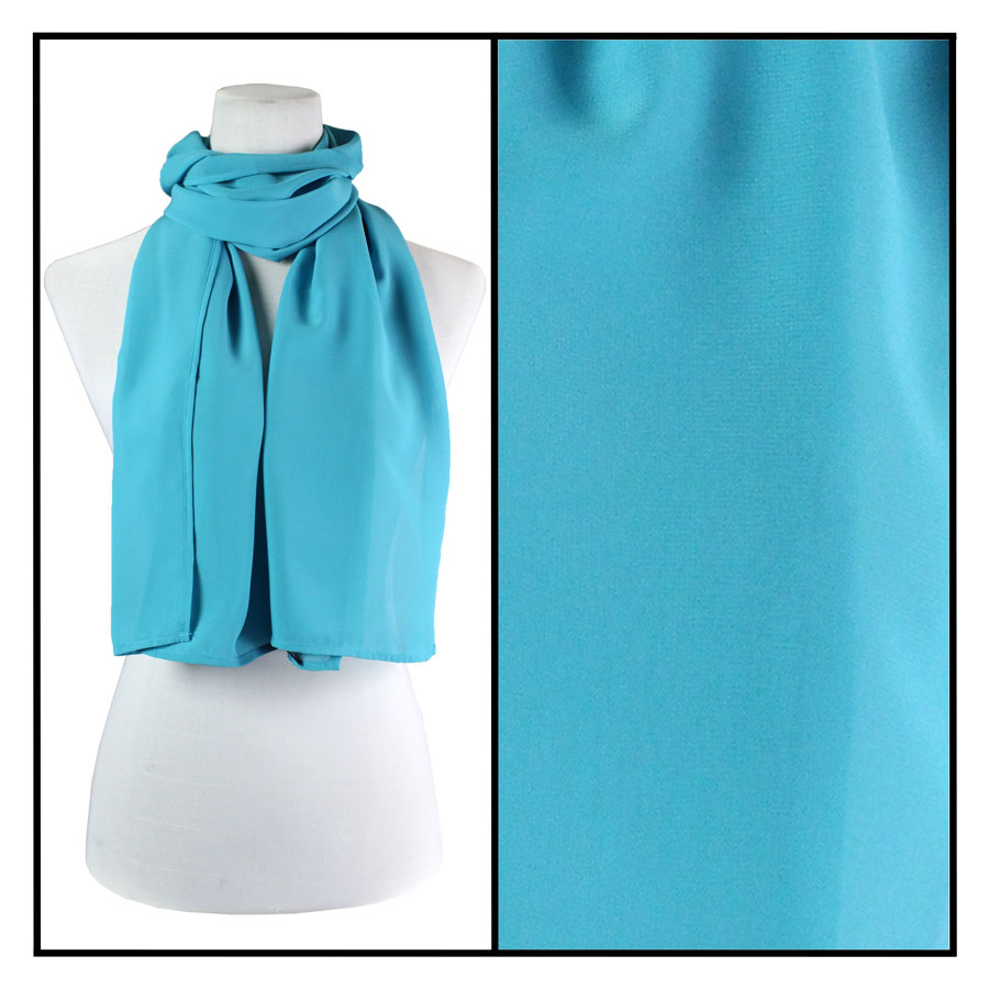 677 - Georgette Scarves