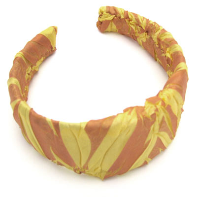 ORG - Pumpkin-Gold<BR> Origami Headband