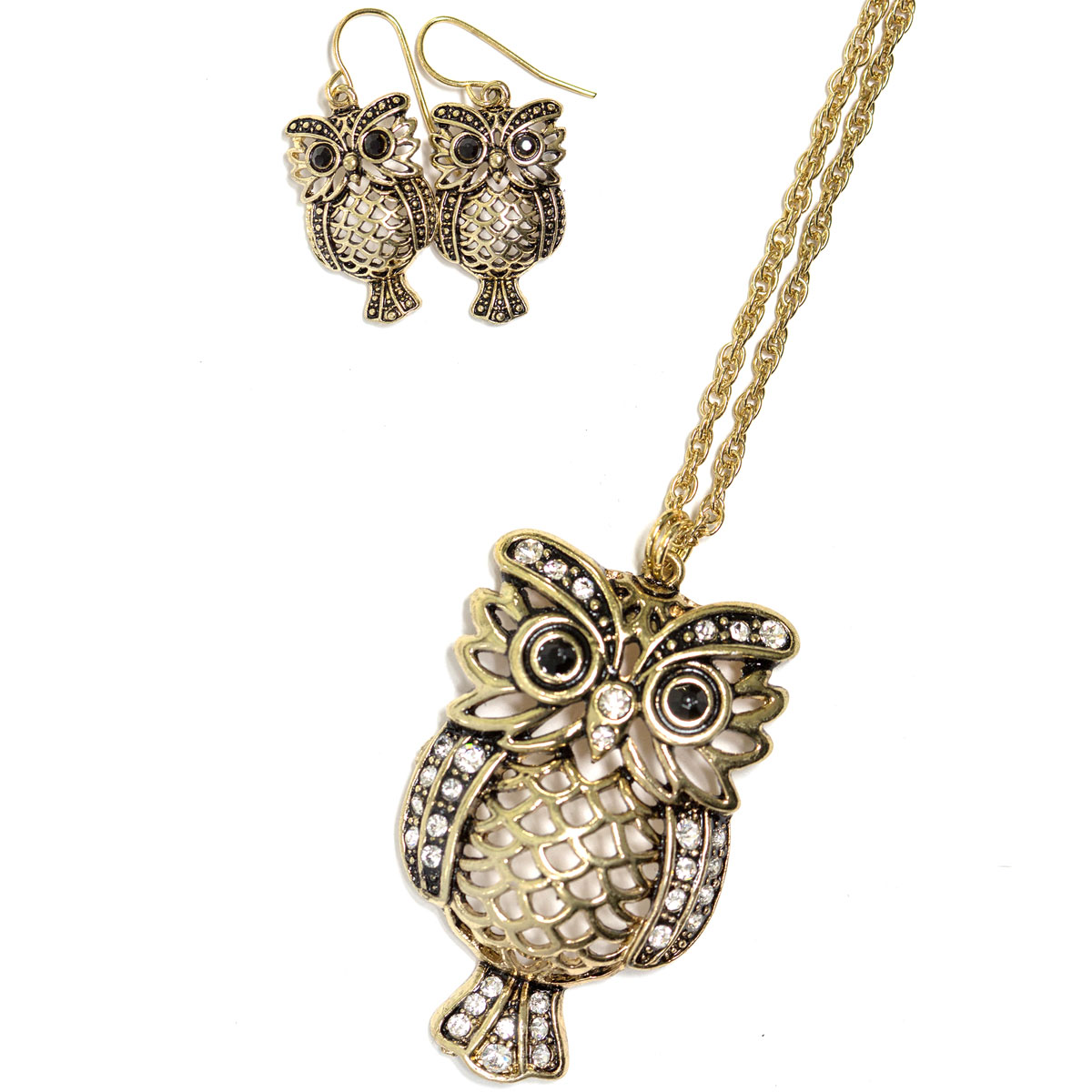 794 Fashion NECKLACE & Earring Sets - 1122 - Gold