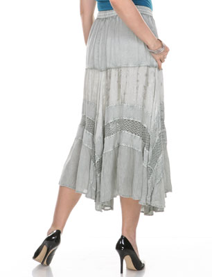 Magic Scarf: Skirts - Chic Linen & Lace 80154