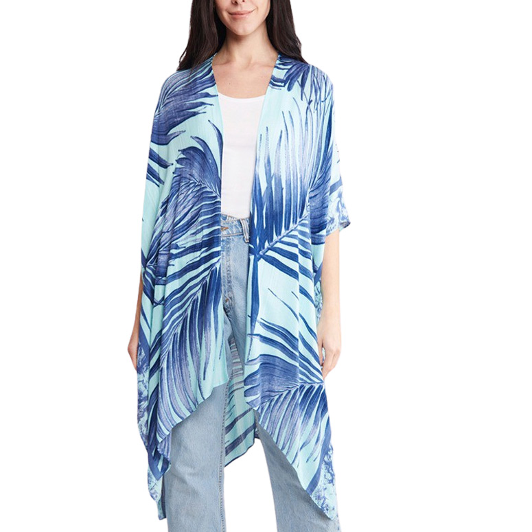 Wholesale Kimono - Palm Tree Print 2115