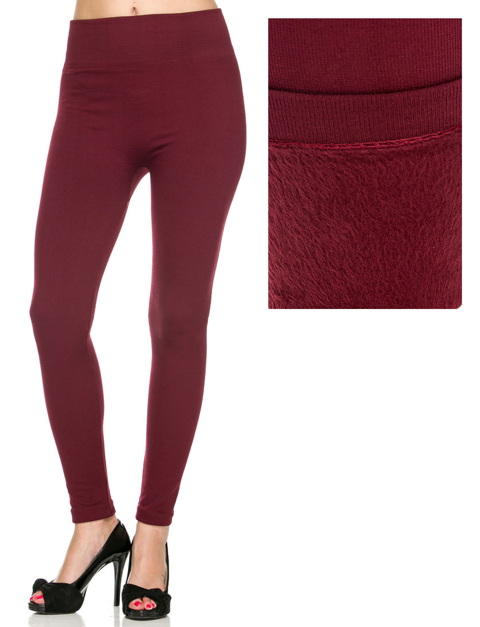 2278 - Fleece and Fur Lined Leggings