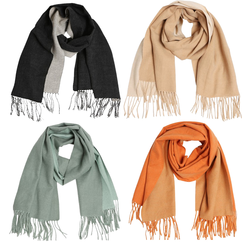 2404 - Two-Tone Scarves